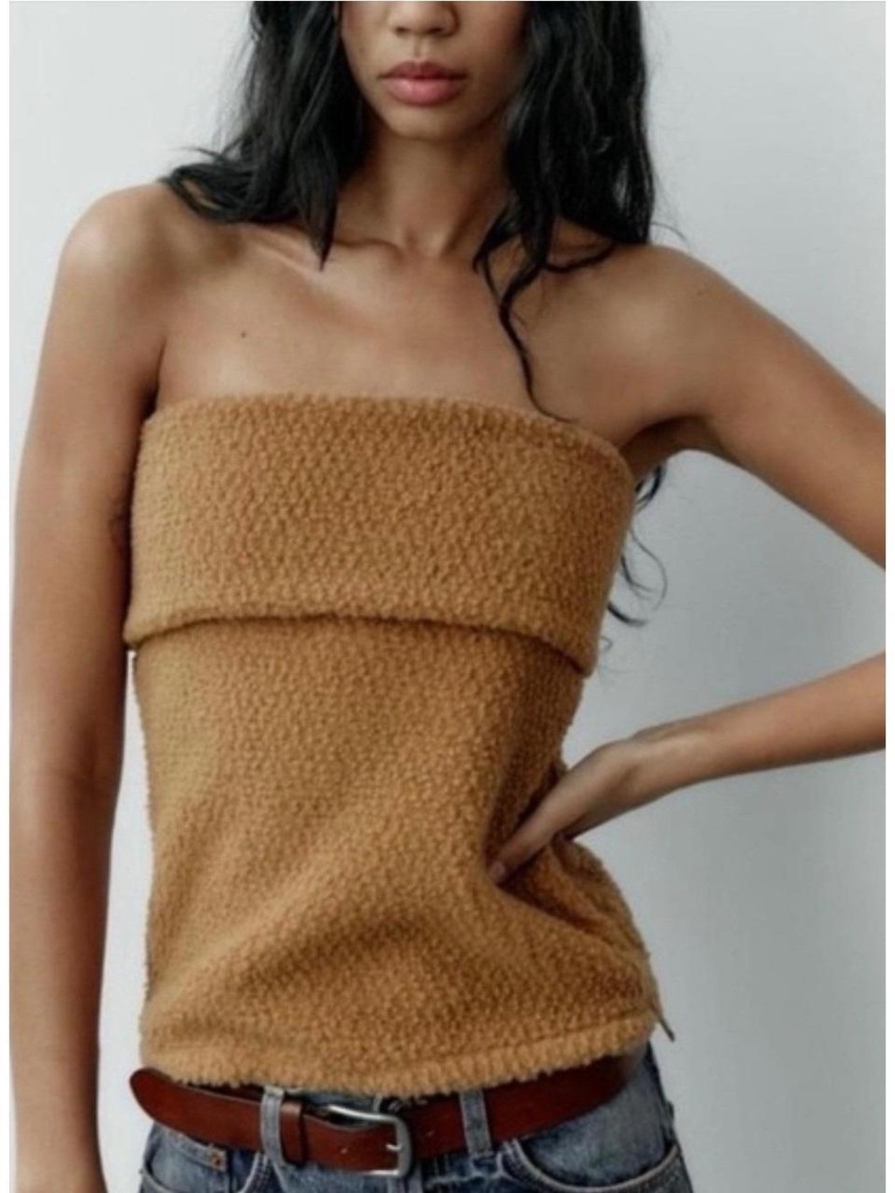 Zara teddy Sherpa top